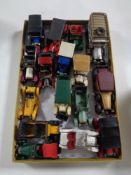 A tray containing a quantity of Corgi Models of Yesteryear,