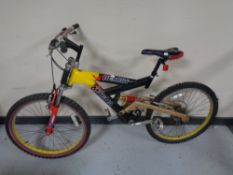 A Magma Daemon full suspension mountain bike