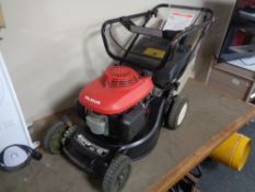 A Honda Eco-self drive petrol lawn mower