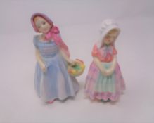 Two Royal Doulton figures - Tootles and Wendy HN 2109