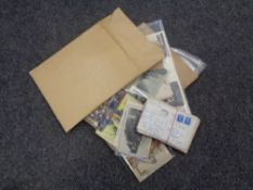 A collection of pictures of old Newcastle together with a quantity of antique and later postcards,