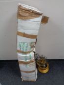 A fibreoptic Christmas tree and lights