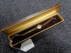 A 9ct gold lady's Rotary wristwatch, 12.3g gross.