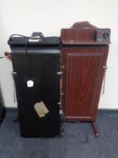 Two Corby trouser presses together with a dismantled towel rail.