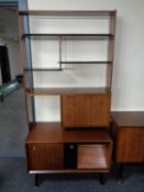 A mid 20th century teak G-Plan room divider