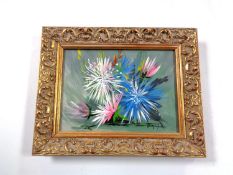 A George Horne oil on board still life