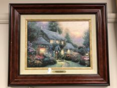 After Thomas Kinkade (American, 1958-2012) : Julianne's Cottage,