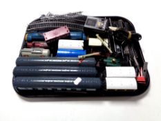 A tray of Hornby rolling stock,