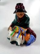 A Royal Doulton figure, Silks and Ribbons HN2017.