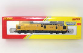 Hornby : R3289 TTS Class 37 Network Rail '97301' with TTS Sound (Decoder Fitted), boxed.