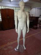 Two shop mannequins (male)