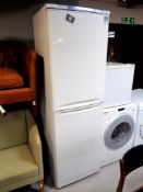 A Beko frost free upright fridge freezer