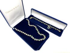 Two Camrose & Kross costume necklaces together with matching ring.