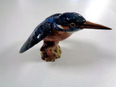 A Beswick figure of a Kingfisher.