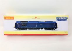 Hornby : R3388 TTS Caledonian Sleeper Class 67 'Cairn Gorn 67004', boxed.