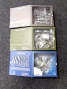 Two boxed Sky Guardians Europe die cast aircraft, Gloster Javelin,