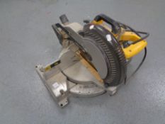 A Dewalt circular saw
