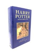 Harry Potter and The Goblet of Fire, Bloomsbury, ISBN 978-0-7475-4971-0, factory sealed.