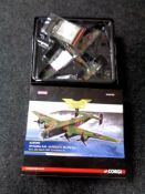 A boxed Corgi Aviation Archive die cast model, AA37202 HP Halifax B.III.
