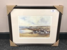 After Tom MacDonald : Newton by the Sea, reproduction in colours, signed in pencil, 21 cm by 30 cm,