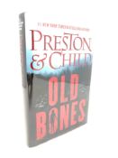 Douglas Preston & Lincoln Child ' Old Bones', signed edition.
