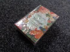 Seven boxes containing a quantity of new personalised address books bearing different names