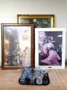 A J Farquharson print, 'The Shortening Winter's Day',