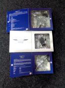 Three boxed Hobbymaster die cast model aircraft, Northrop F-5N,