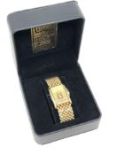 A Gent's wrist watch with Credit Suisse 1g ingot to dial.