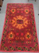 An eastern rug,