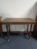 A 19th century mahogany occasional table