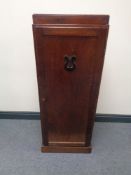 A 20th century sentry door cabinet