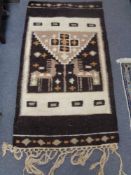 An Eastern rug,