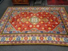 A woollen carpet,