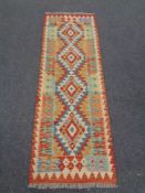 A Choli kilim runner,
