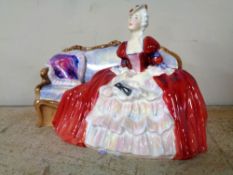 A Royal Doulton figure, Belle O The Ball,