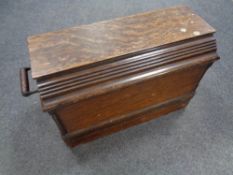 A cased sewing machine (locked)