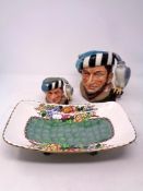 Two Royal Doulton character jugs D6533 and D6540,