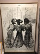 A large continental print entitled 