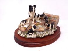 A Border Fine Arts figure, Spilt Milk, number JH99,