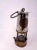 An Eccles Protector miner's lamp type GR6S