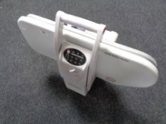 A Kenwood steam iron press