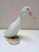 A Royal Copenhagen figure of a duck