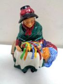 A Royal Doulton figure, Silks and Ribbons,
