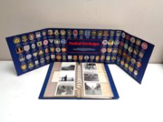 An album of WWII monochrome military photographs,