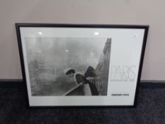 A framed Constant Puyo poster,