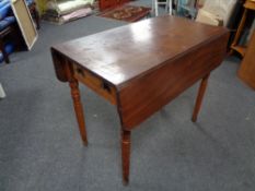 A 19th century mahogany Pembroke table