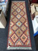A Choli kilim runner,