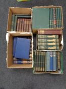Five boxes containing 20th century books to include Electrical Installation, Roman Britain,