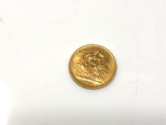 An Elizabeth II full sovereign 1968.